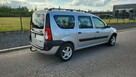 Dacia Logan 1.5Dci 2007r 7 osób 86KM Salon PL 1wł 202tys km Klima Hak Alu Relingi - 4