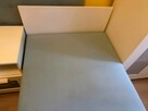 Łóżko prawie nowe na sprężynach - 2