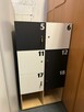 Szafka pracownicza biała locker szafy pracownicze 8 skrytek - 2