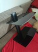 Stolik Szklany pod Telewizor TV szafka półka ścienna ścianę - 4