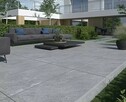 Szare płyty tarasowe, balkonowe, na patio Piazza grey 120x60 - 2