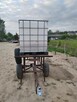 Zbiornik na wodę 1000L IBC na przyczepce - 2