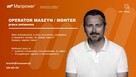 MONTER/ NAWIJACZ/ OPERATOR WÓZKÓW I SUWNIC - 1