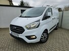 Ford Transit Custom 2.0 TDCi 130KM FV23% bezwypadek BDB WYPOSAŻENIE 3 osobowy BDB stan - 1