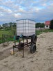 Zbiornik na wodę 1000L IBC na przyczepce - 3