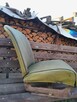 FIAT 126P pierwsza seria fotel zielony - 5