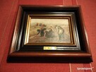Obraz miniatura + piękna drewniana rama Tanio - 5