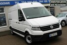 Volkswagen Crafter SalonPL FV23% 177KM LED Grzane Fotele Tempomat Webasto Gwar - 1