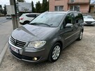 Volkswagen Touran 1.4 7osób Klima Alu El szyby Tempomat Ks Serw Bez Rdzy Stan BDB BEzwy - 5