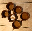 Filiżanki vintage PRL zestaw 6 - 7