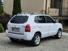 Hyundai Tucson 2.0B 140KM, Przebieg 122tyś km, Org. Lakier, Klimatronik, Skóra, 2008r - 4