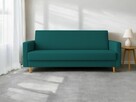 ROZKŁADANA wersalka sofa kanapa SPRĘŻYNY z pojemnikiem łóżko - 4