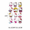 T-shirt koszula z grafiką transferową Hello Kitty Kuromi - 6