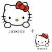 T-shirt koszula z grafiką transferową Hello Kitty Kuromi - 3