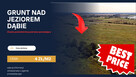 Działka rolna niezabudowana nad jeziorem - 1