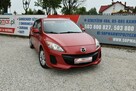 Mazda 3 1.6 BENZYNA 105KM 2012r. Klima TEMPOMAT Isofix Alufelgi Poleccam - 13