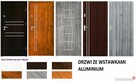 Drzwi zewnętrzne drewniane i metalowe wejściowe z montażem - 8