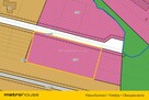 Działka usługowo/produkcyjna - 5612 m² - prostokąt - 2
