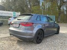 Audi A3 1.6TDI 110KM xenon ledy Navi podgrzewane fotele zamiana 1. R . Gwaranc - 12