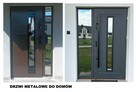 Drzwi zewnętrzne drewniane i metalowe wejściowe z montażem - 13