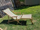 Leżak plażowy z PRL-u - 3