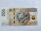 Banknot 200zł z 06.09.2021 ale numer ! - 3