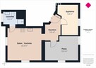 Kamienica w centrum: 3 pokoje, 50 m² - 2
