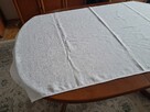 Obrus biały bawełniany, 140 x 82, do sprzedania - 5
