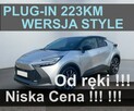 Toyota C-HR 232KM Plug-in Style Kamera Czujniki Felgi 18" Nawigacja Od ręki 1726zł - 1