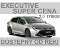 Toyota Corolla 178KM Executive Martwe Pole Wyświetlacz HUD Dostępny od ręki !