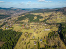 Zawoja - widokowa działka 1351 m2 , prąd, las - 7