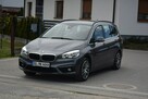 BMW 218 2.0D Automat 2016r 2 KPL KÓŁ Klimatronik Grzane Fotele Sprowadzony