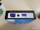 Cyfrowy Zegarek Stojący LCD z Kontrolą Głosu DS-8082 - 2