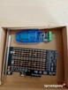 Adapter PCI-E x4 do M.2 NVMe + B-Key SSD (EM2-5003)