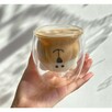 szklanka termiczna 200ml do kawy herbaty MIŚ . | SZK24ZESTAW - 2