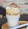 szklanki 320ml zdobione do kawy latte drinków whisky 6szt. | - 2