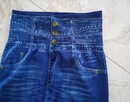 Legginsy z wysokim stanem z nadrukiem - 5