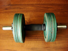 Hantla. Sztangielka. 10 kg, 4 x 2,5 kg