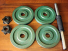 Hantla. Sztangielka. 10 kg, 4 x 2,5 kg - 8