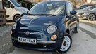 Fiat 500 1.2i*70PS*OPŁACONY Bezwypadkowy Klima Navi*Serwis*VIP GWARANCJA24M - 2