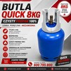 Butla czysty propan 100% quick 8kg