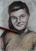 Portret w rysunku na papierze na zamówienie - 3