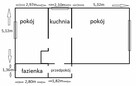 Wieliczka, os. Asnyka , II piętro, mieszkanie 62-metrowe - 14