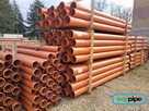 Rura kanalizacyjna zewnętrzna FI 160x3.2x3M PVC - 2