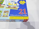 Edukacyjne puzzle pociąg dla dzieci 4+ - 4