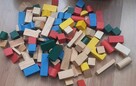 Klocki drewniane i plastikowe - 2