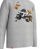 128 LEGO City T-shirt długi rękaw szary Łazik pojazd kosmos - 3