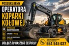 Operator koparki kołowej – praca od zaraz