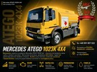 Mercedes-Benz 1023 AK 4X4 / NAPĘD 4 KOŁA / CYSTERNA / 6200L / ADR