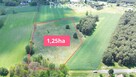 Duża działka 1,25 ha-Borucice - 1